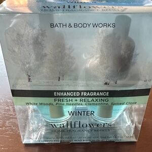 Bath & Body Works Winter Wallflowers - Fresh Blue